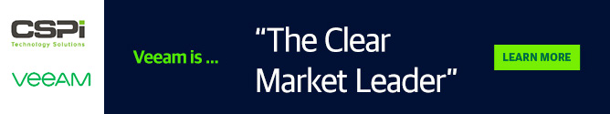 CSPi and Veeam in the race to zero downtime